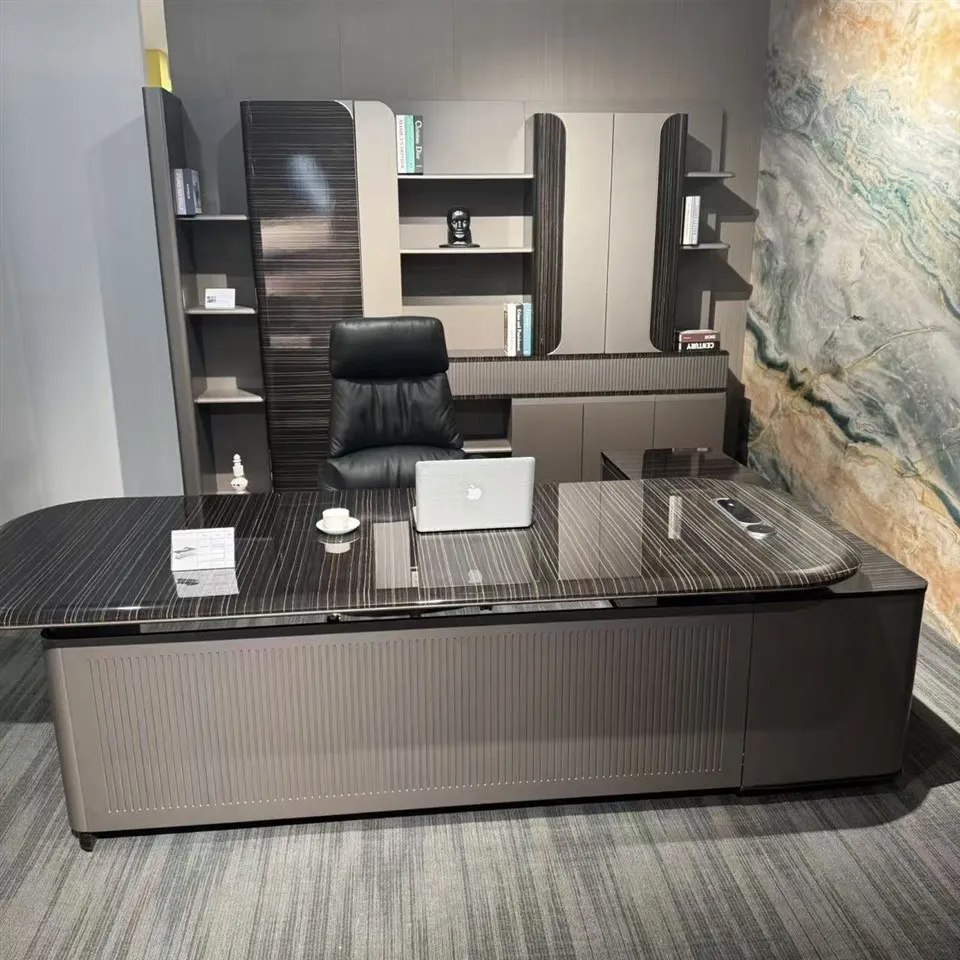 L Shaped Desk With Storage Drawers