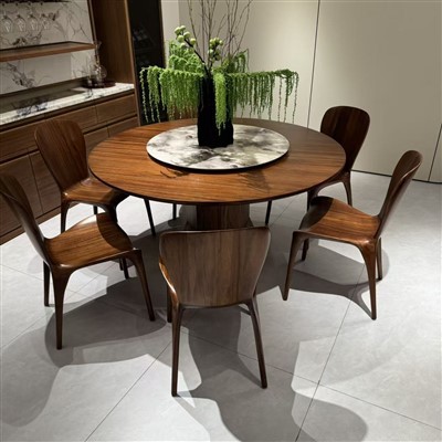 8 Seater Round Dining Table Set